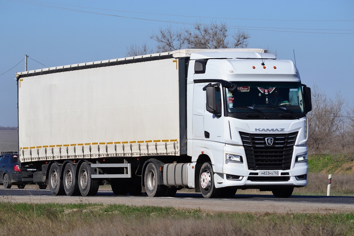 Самарская область, № М 833 МХ 763 — КамАЗ-54901-94