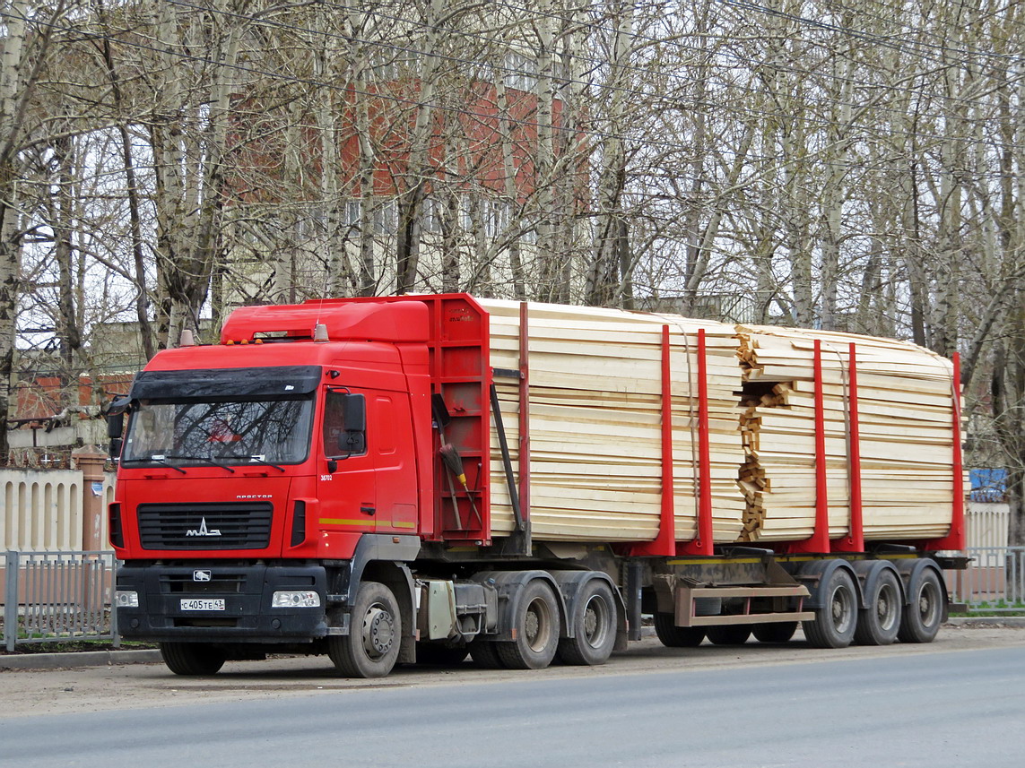 Кировская область, № С 405 ТЕ 43 — МАЗ-64A028 Кировская область, № С 405 ТЕ 43 — МАЗ-64A028
