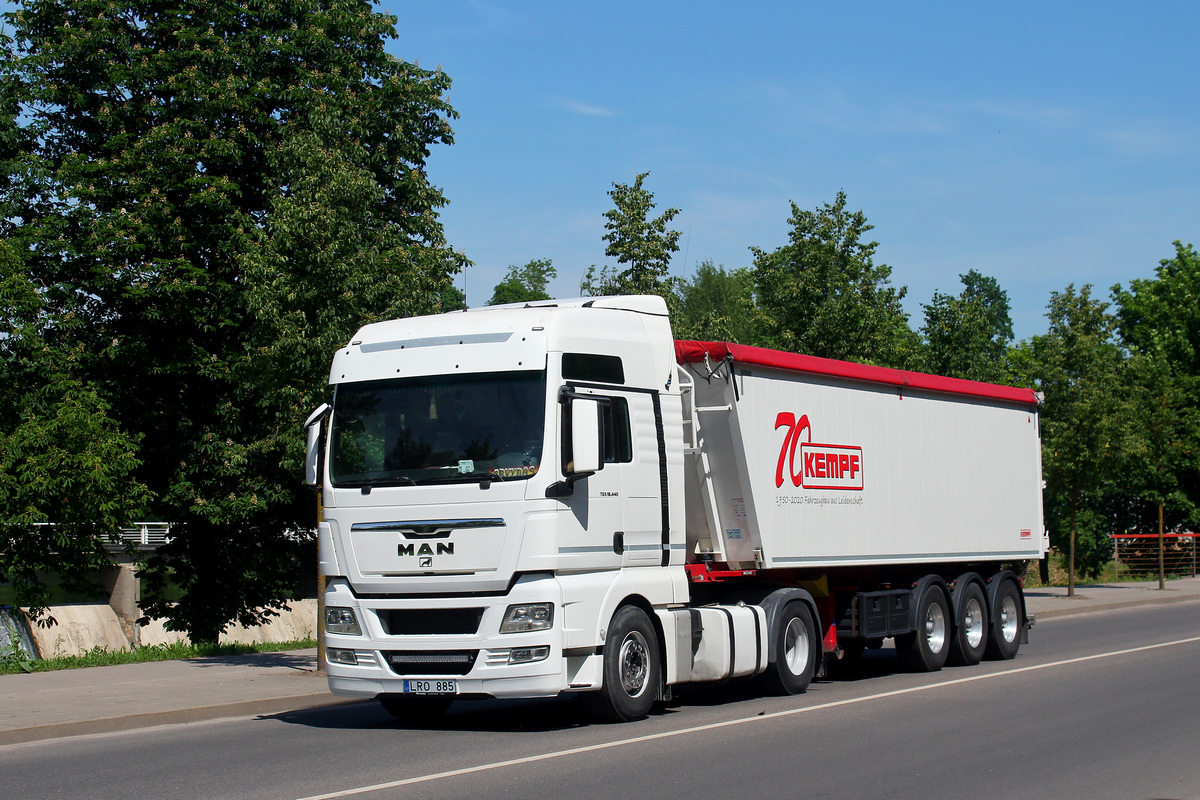 Литва, № LRO 885 — MAN TGX ('2007) 18.440 Литва, № LRO 885 — MAN TGX ('2007) 18.440