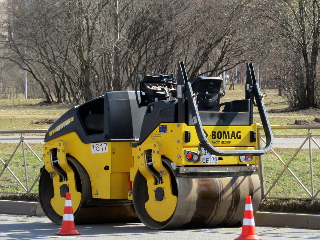 Санкт-Петербург, № 1617 — Bomag (общая модель) Санкт-Петербург, № 1617 — Bomag (общая модель)