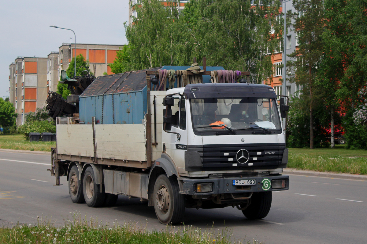 Литва, № BDJ 693 — Mercedes-Benz SK 2531 Литва, № BDJ 693 — Mercedes-Benz SK 2531