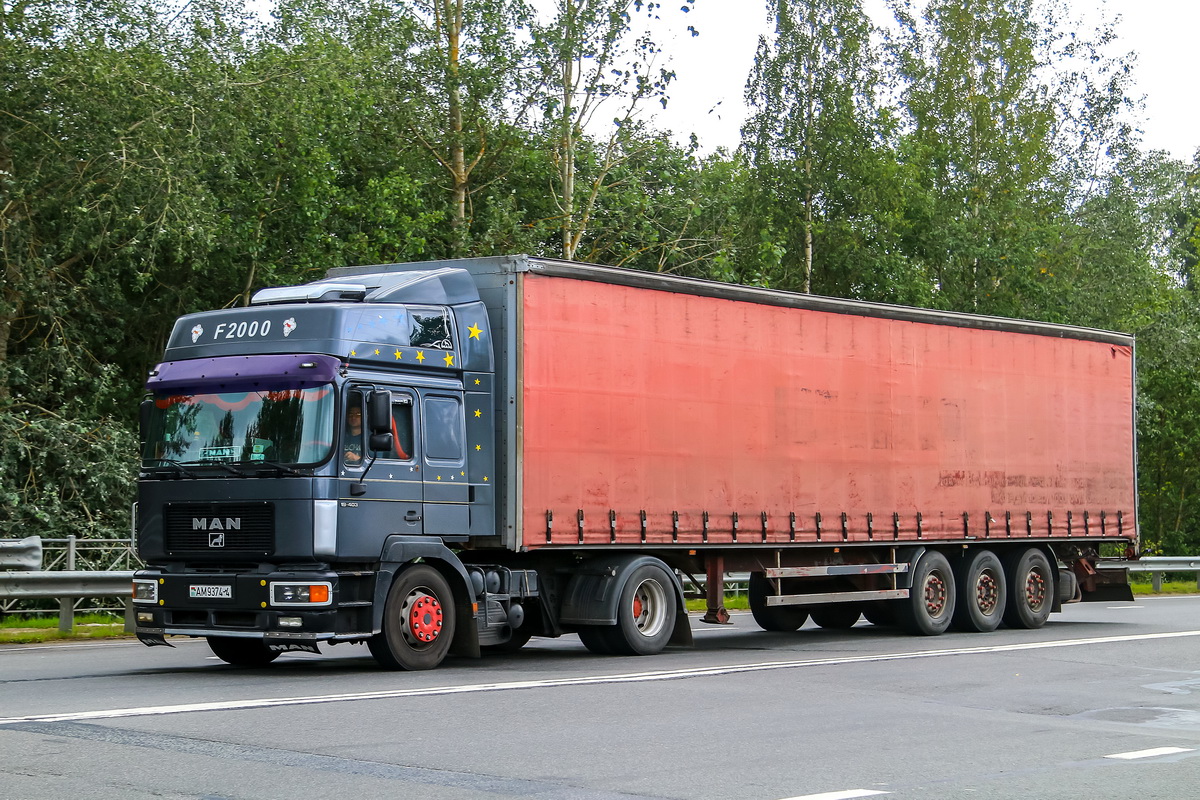 Гродненская область, № АМ 9374-4 — MAN F2000 19.403