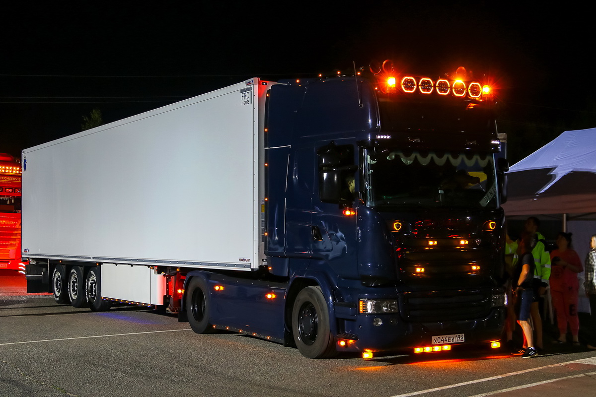 Краснодарский край, № Х 044 ЕУ 193 — Scania ('2013) R450; Московская область — Фестиваль TruckDay 2024 — июнь