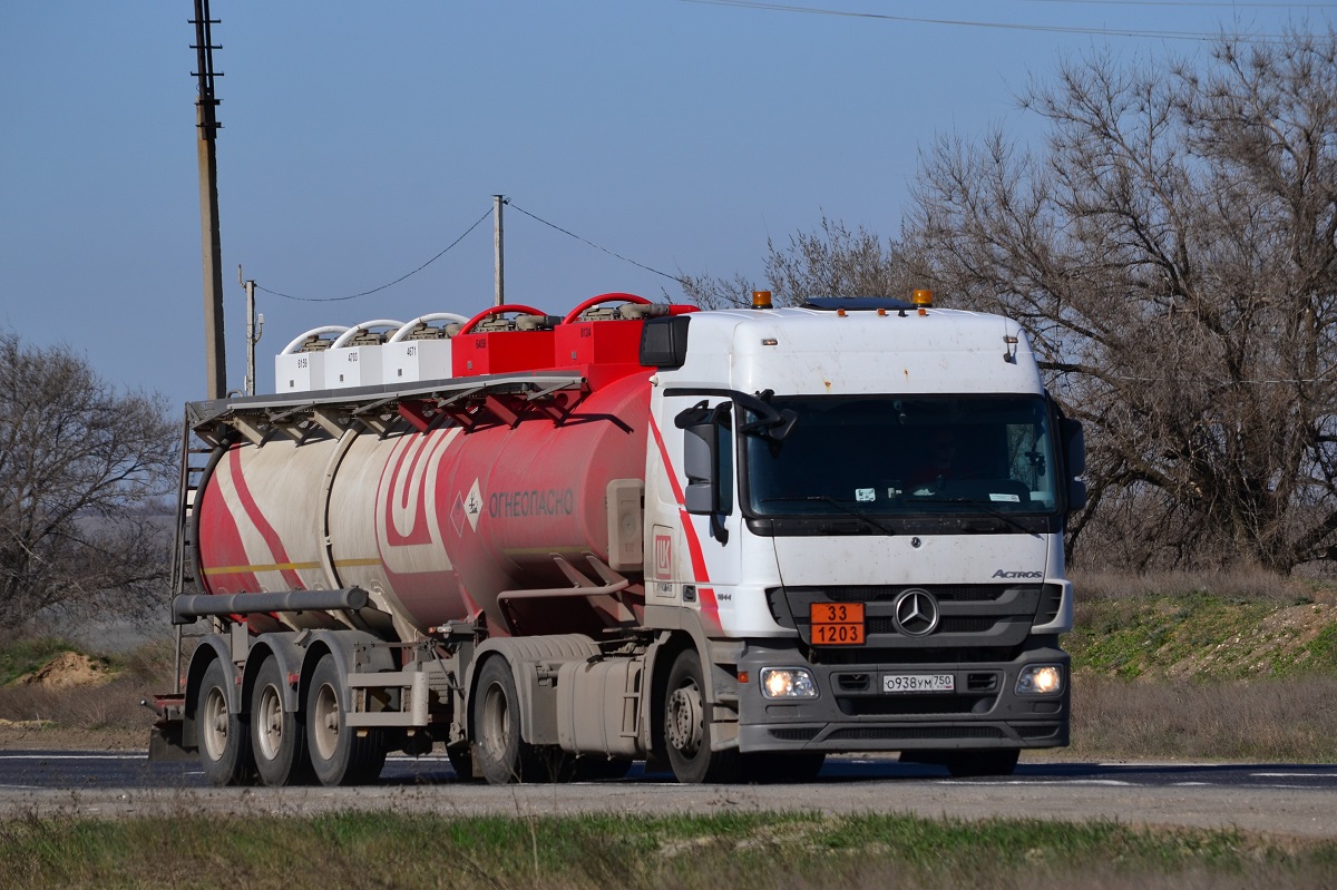 Волгоградская область, № О 938 УМ 750 — Mercedes-Benz Actros '09 1844 [Z9M]