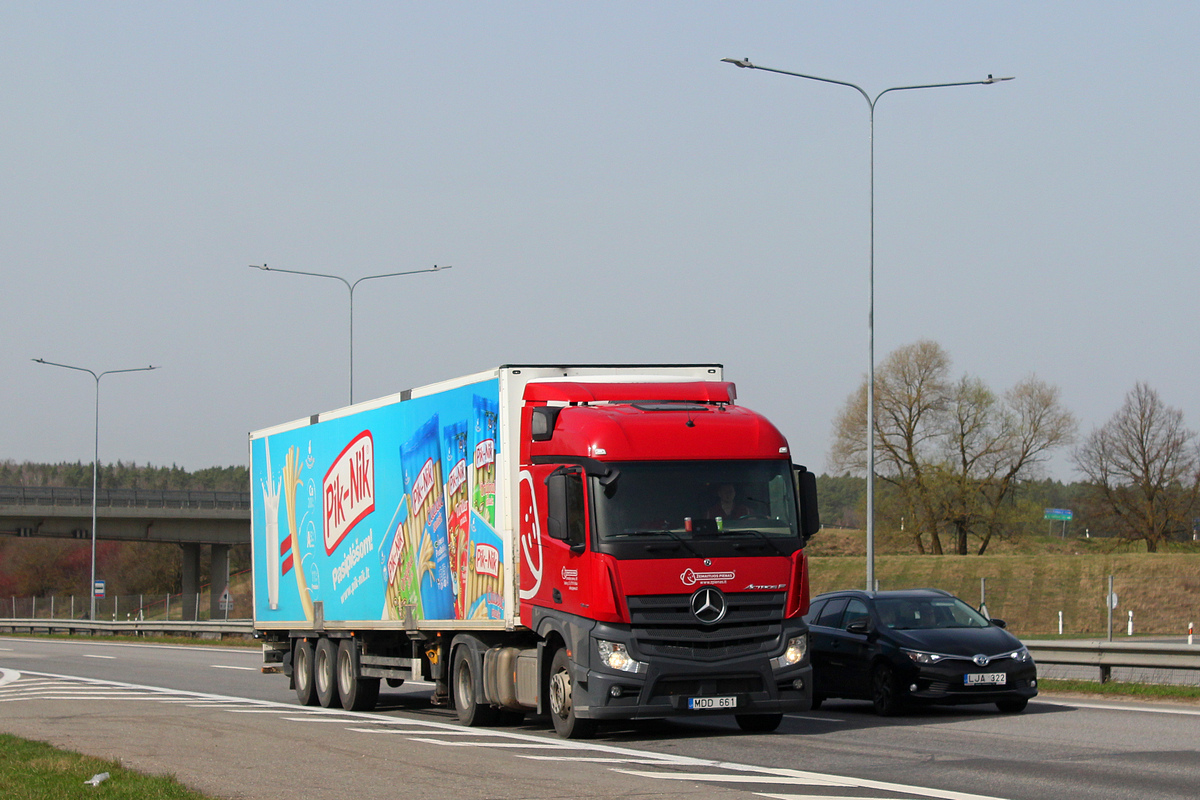 Литва, № MDD 661 — Mercedes-Benz Actros ('2011) 1843 Литва, № MDD 661 — Mercedes-Benz Actros ('2011) 1843