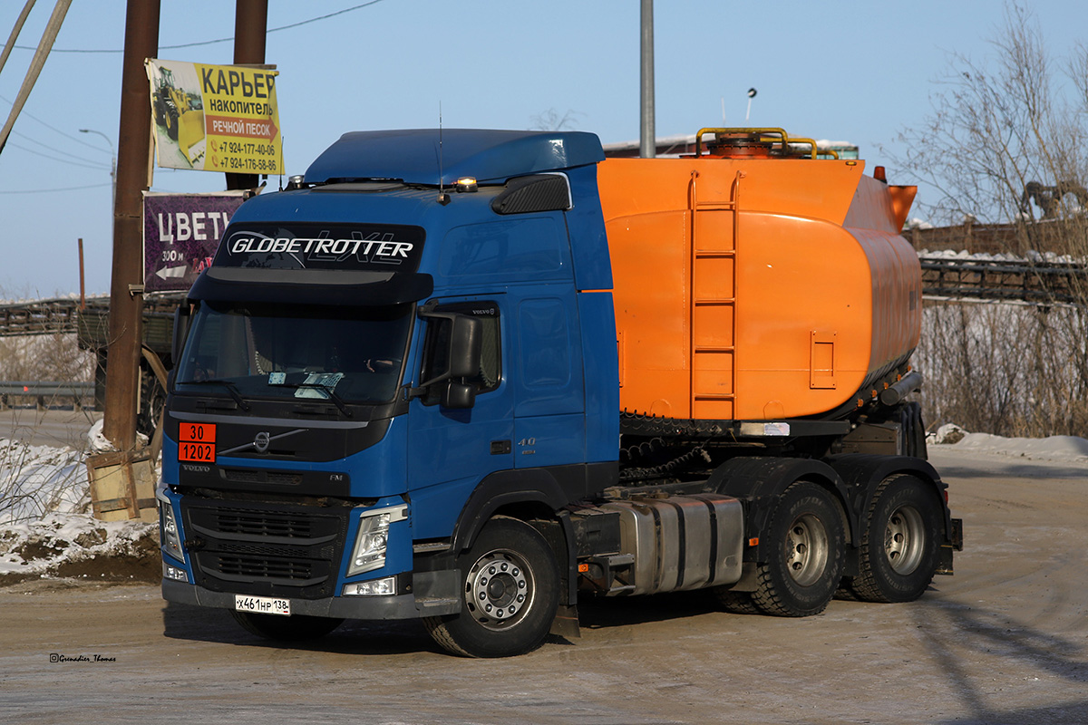 Саха (Якутия), № Х 461 НР 138 — Volvo ('2013) FM.420 [X9P]
