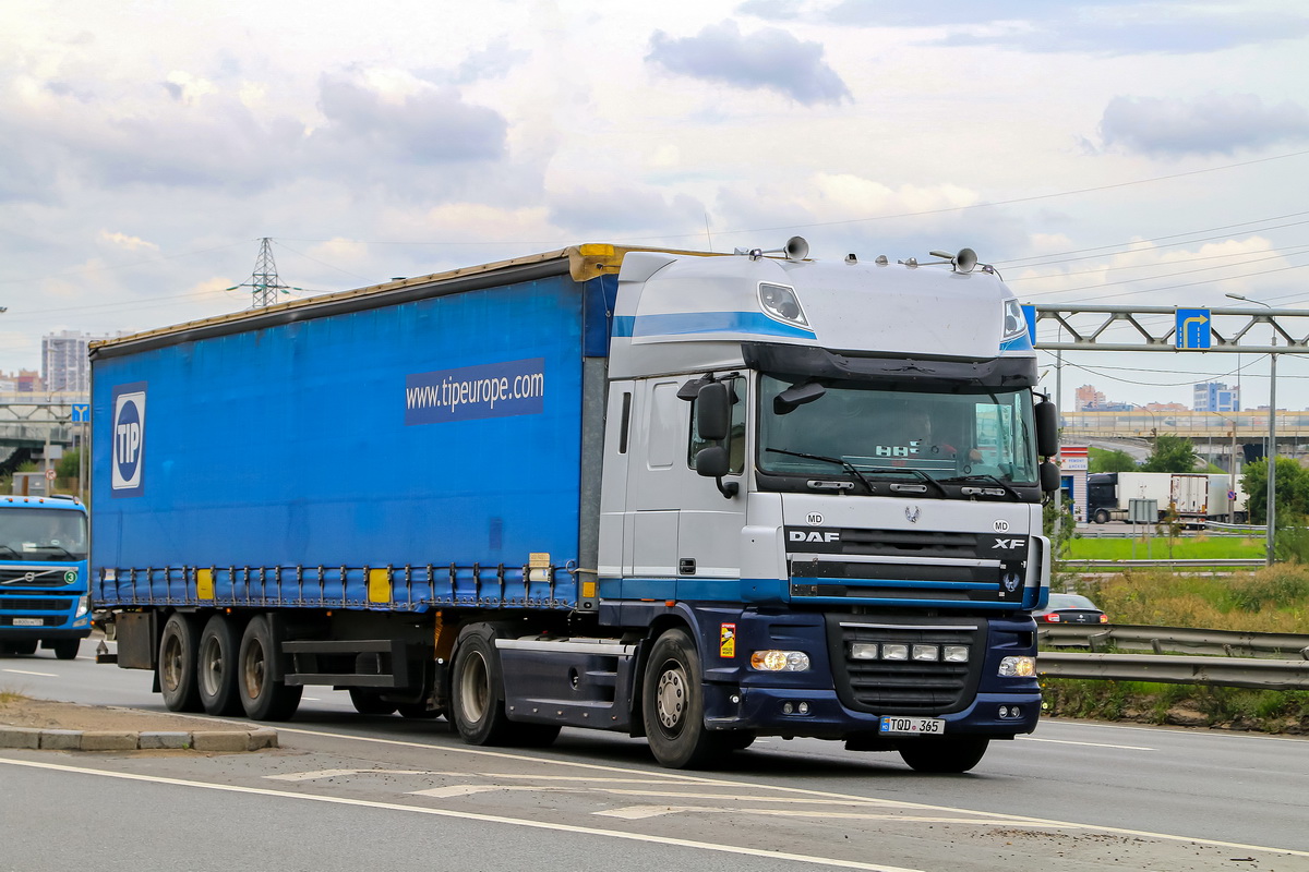 Молдавия, № TQD 365 — DAF XF105 FT