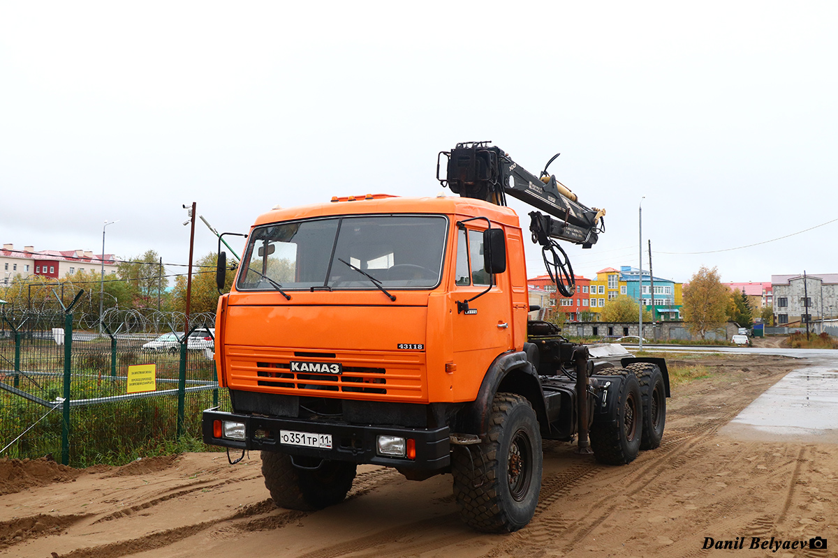 Коми, № О 351 ТР 11 — КамАЗ-44108-10 [44108K]