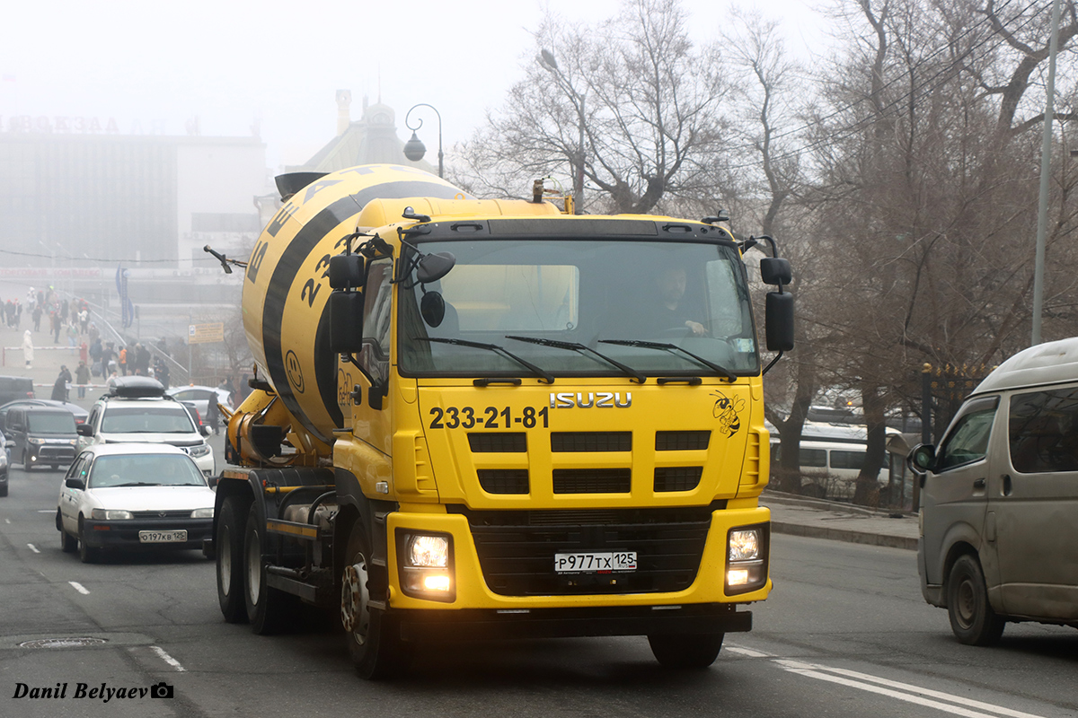 Приморский край, № Р 977 ТХ 125 — Isuzu (общая модель) Приморский край, № Р 977 ТХ 125 — Isuzu (общая модель)