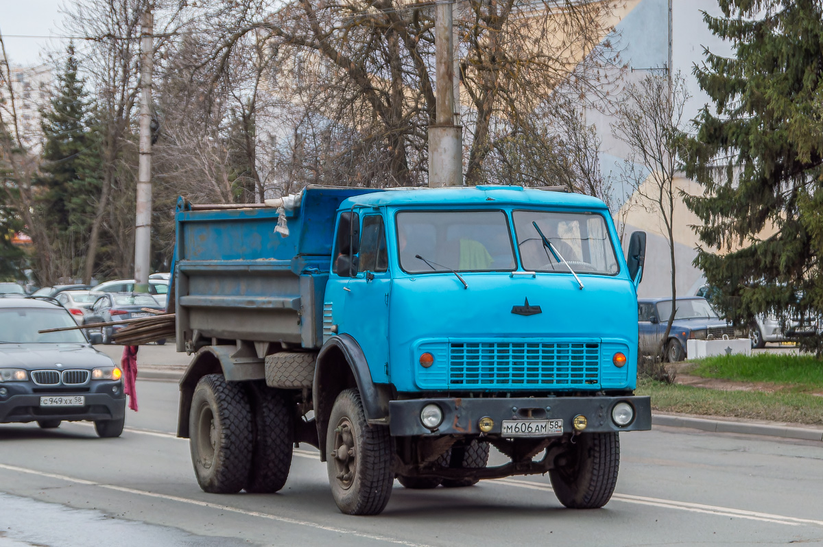 Пензенская область, № М 606 АМ 58 — МАЗ-5549 Пензенская область, № М 606 АМ 58 — МАЗ-5549