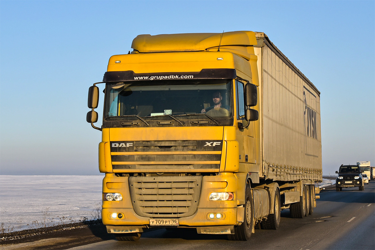 Свердловская область, № У 709 РТ 96 — DAF XF105 FT Свердловская область, № У 709 РТ 96 — DAF XF105 FT