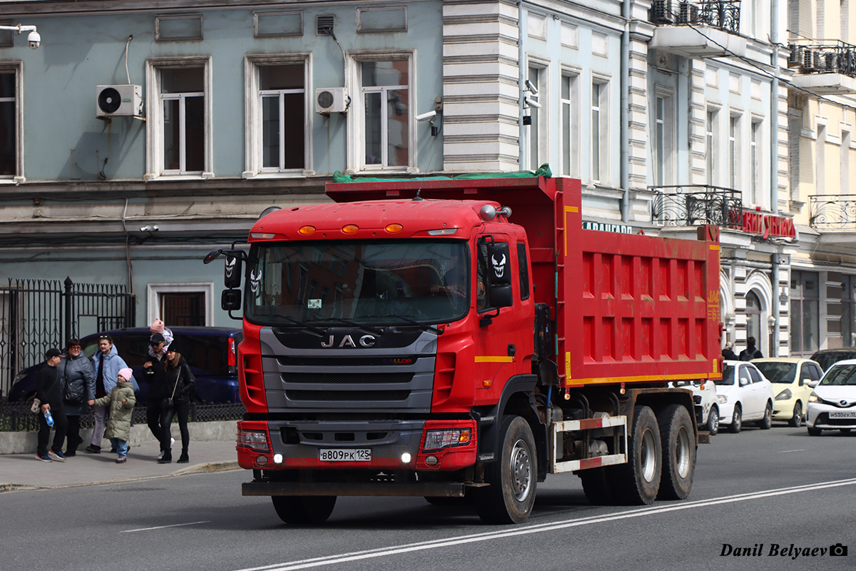 Приморский край, № В 809 РК 125 — JAC N350 Приморский край, № В 809 РК 125 — JAC N350