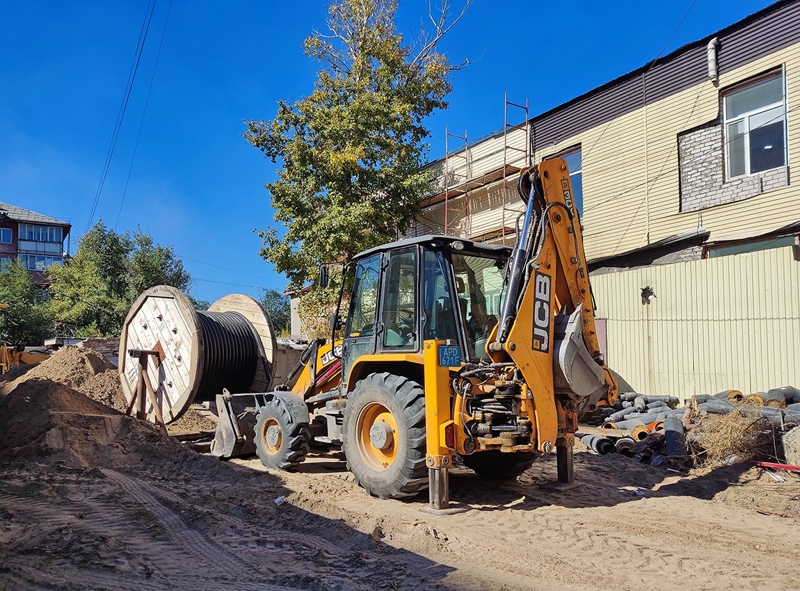 Восточно-Казахстанская область, № APD 671 F — JCB 3CX Восточно-Казахстанская область, № APD 671 F — JCB 3CX