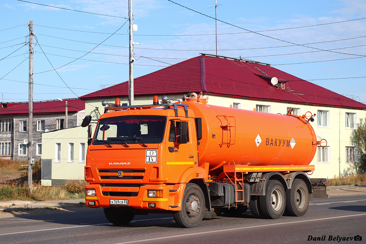Ненецкий автономный округ, № А 769 СВ 83 — КамАЗ-65115-42 Ненецкий автономный округ, № А 769 СВ 83 — КамАЗ-65115-42