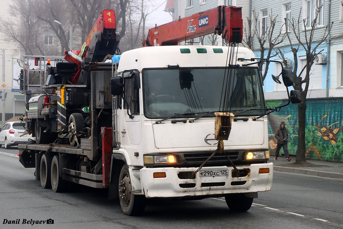 Приморский край, № К 290 ХС 125 — Hino Profia Приморский край, № К 290 ХС 125 — Hino Profia