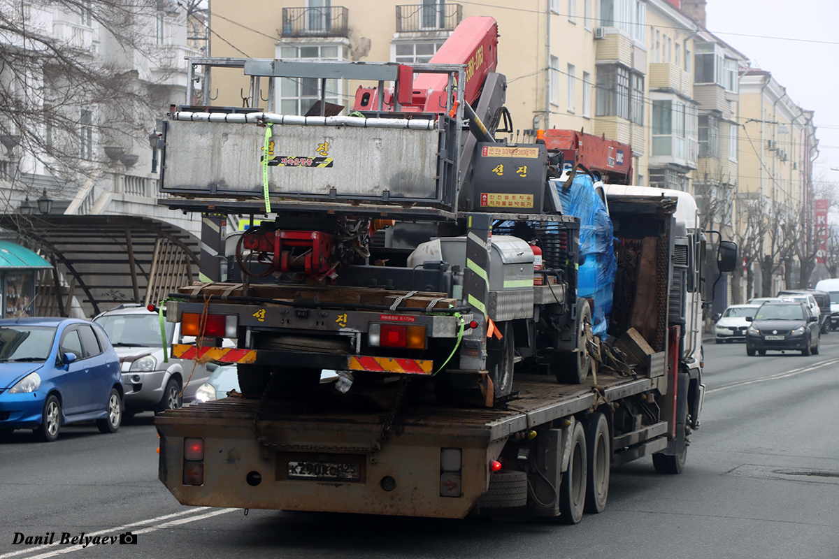 Приморский край, № К 290 ХС 125 — Hino Profia Приморский край, № К 290 ХС 125 — Hino Profia