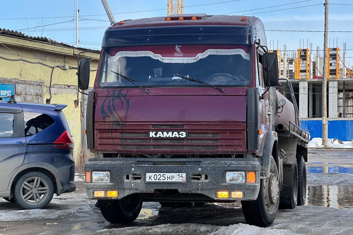 Саха (Якутия), № К 025 НР 14 — КамАЗ-5410