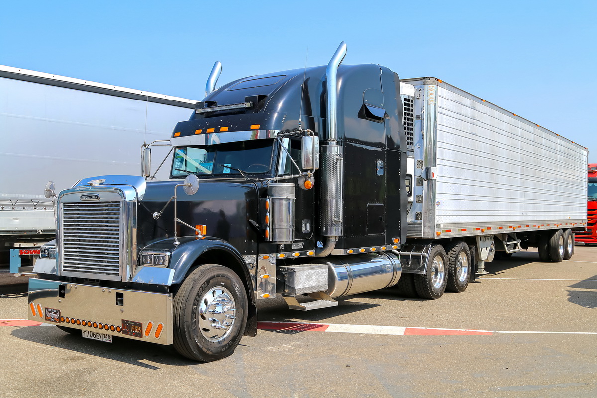 Воронежская область, № Т 706 ЕУ 136 — Freightliner FLD 132 Classic XL; Московская область — Фестиваль TruckDay 2024 — июнь