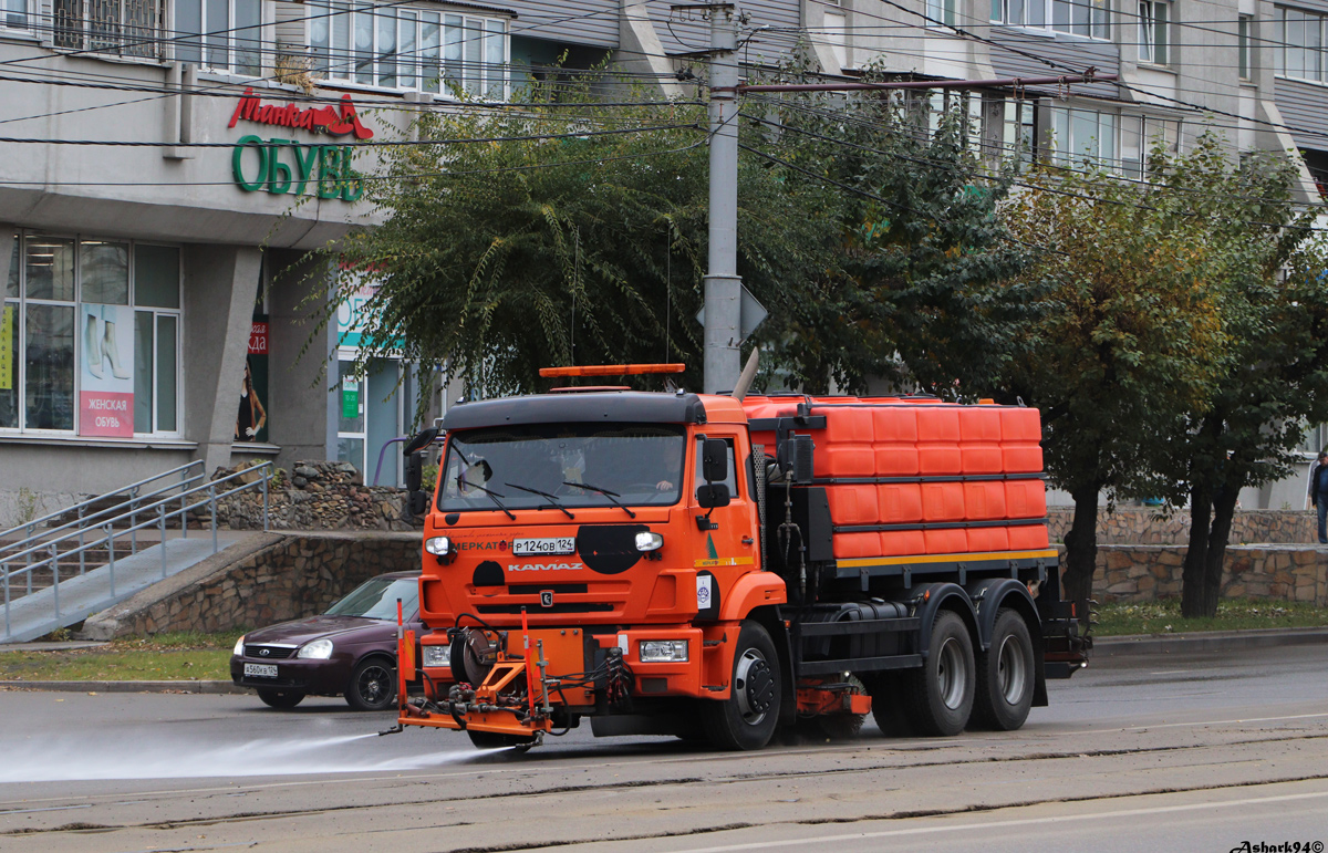 Красноярский край, № Р 124 ОВ 124 — КамАЗ-65115-A5(48) Красноярский край, № Р 124 ОВ 124 — КамАЗ-65115-A5(48)