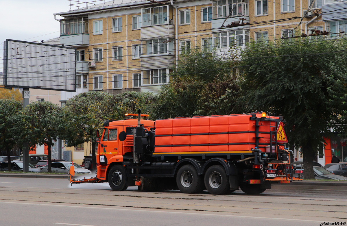 Красноярский край, № Р 124 ОВ 124 — КамАЗ-65115-A5(48) Красноярский край, № Р 124 ОВ 124 — КамАЗ-65115-A5(48)