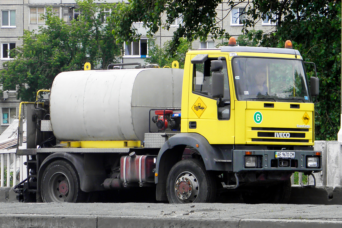 Днепропетровская область, № АЕ 9670 СМ — IVECO EuroCargo ('1991) Днепропетровская область, № АЕ 9670 СМ — IVECO EuroCargo ('1991)
