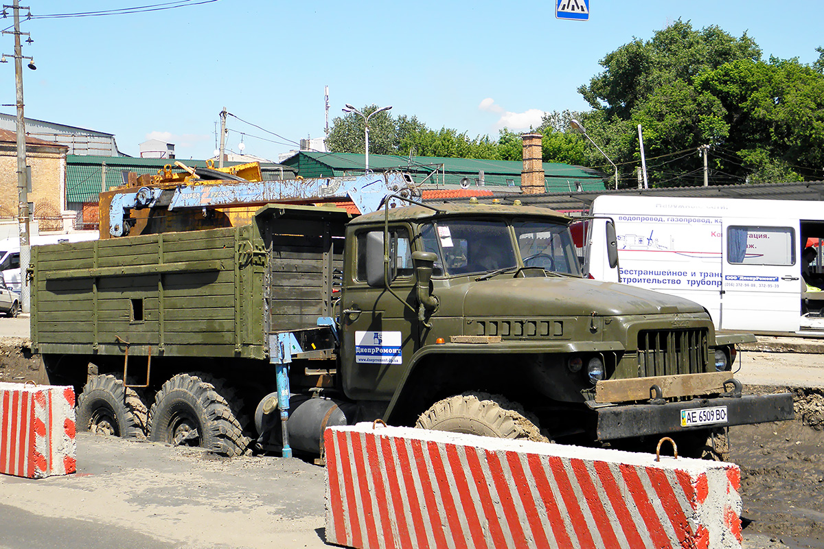 Днепропетровская область, № АЕ 6509 ВО — Урал-375Д Днепропетровская область, № АЕ 6509 ВО — Урал-375Д