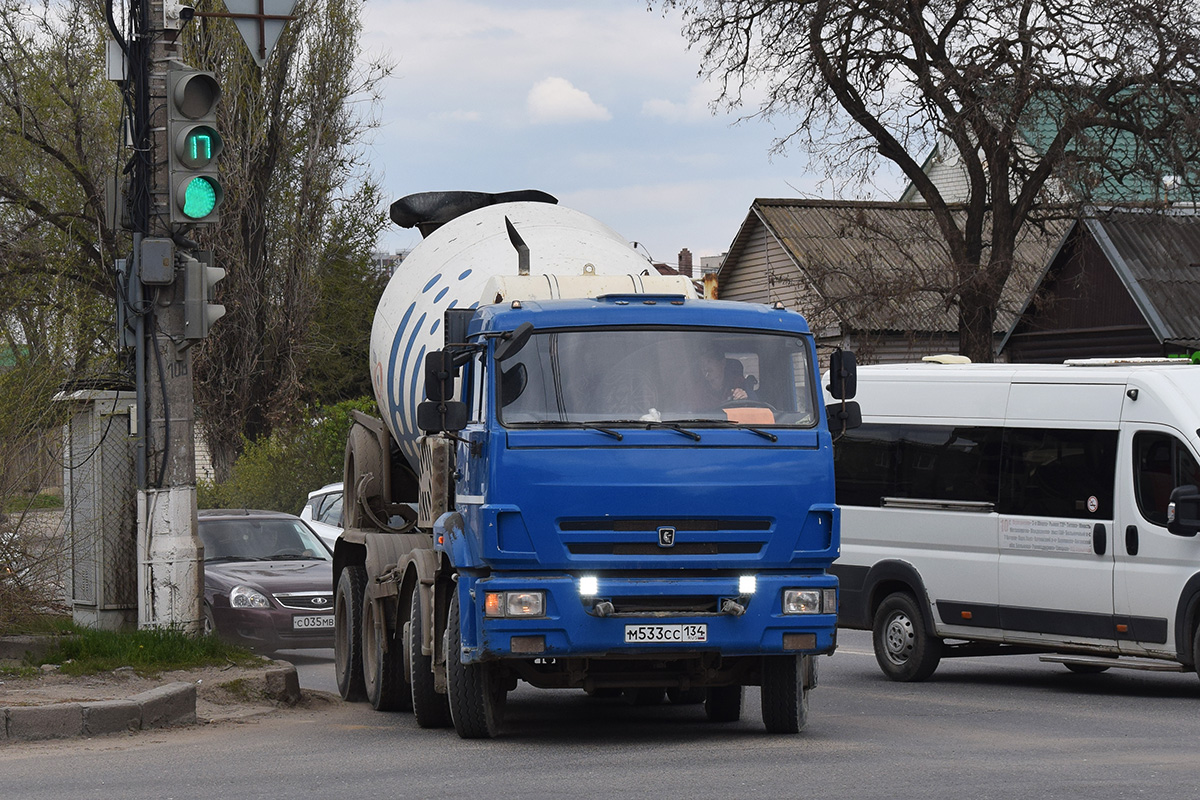 Волгоградская область, № М 533 СС 134 — КамАЗ-6540-L4(19)