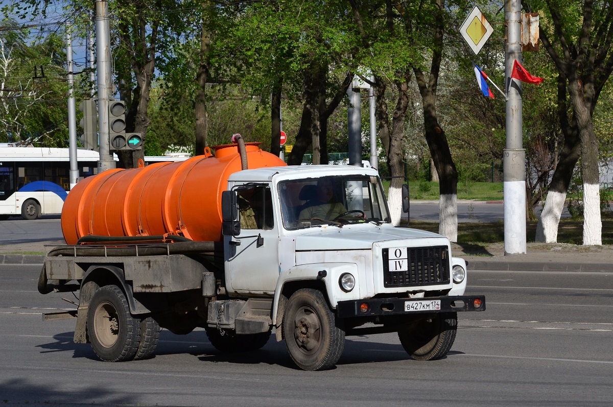 Волгоградская область, № В 427 КМ 134 — ГАЗ-3309