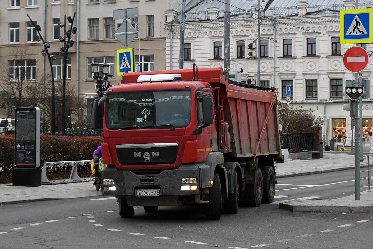 Москва, № Е 106 ЕО 77 — MAN TGS ('2007) 41.390 Москва, № Е 106 ЕО 77 — MAN TGS ('2007) 41.390