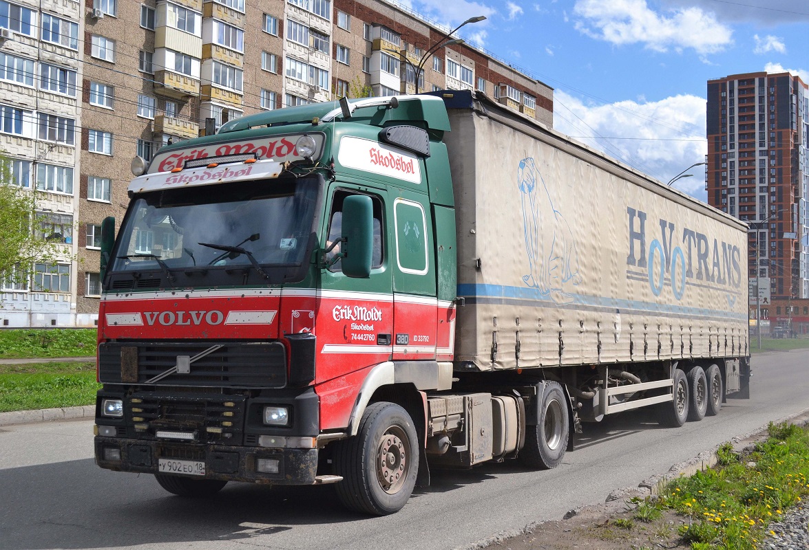 Удмуртия, № У 902 ЕО 18 — Volvo ('1993) FH12.380 Удмуртия, № У 902 ЕО 18 — Volvo ('1993) FH12.380