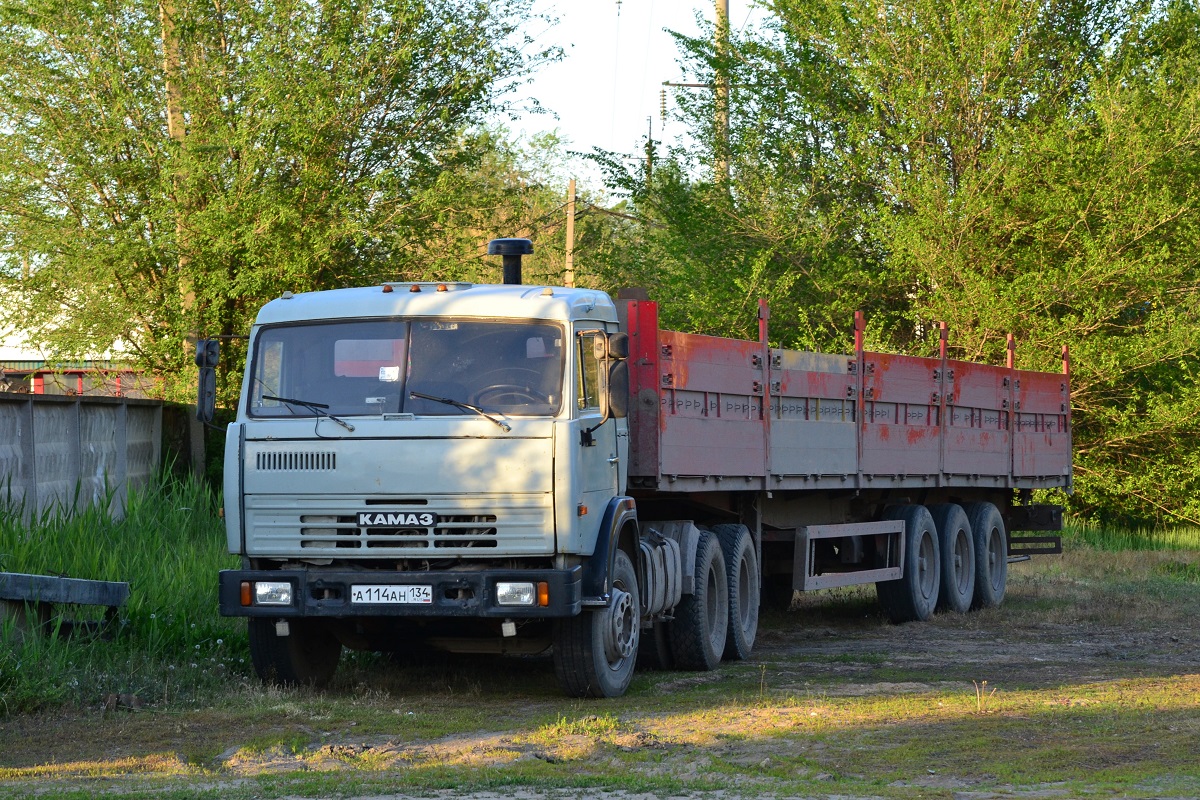 Волгоградская область, № А 114 АН 134 — КамАЗ-54115-13 [54115N]