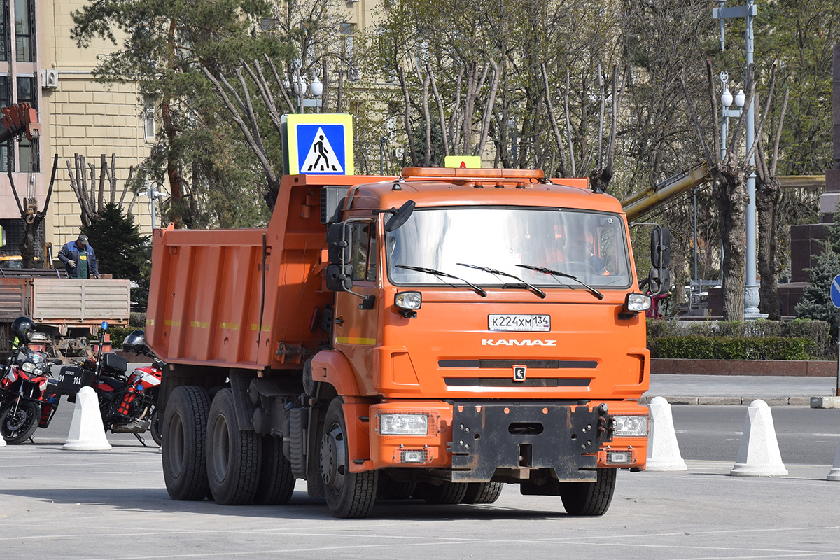 Волгоградская область, № К 224 ХМ 134 — КамАЗ-65115-A5(48)