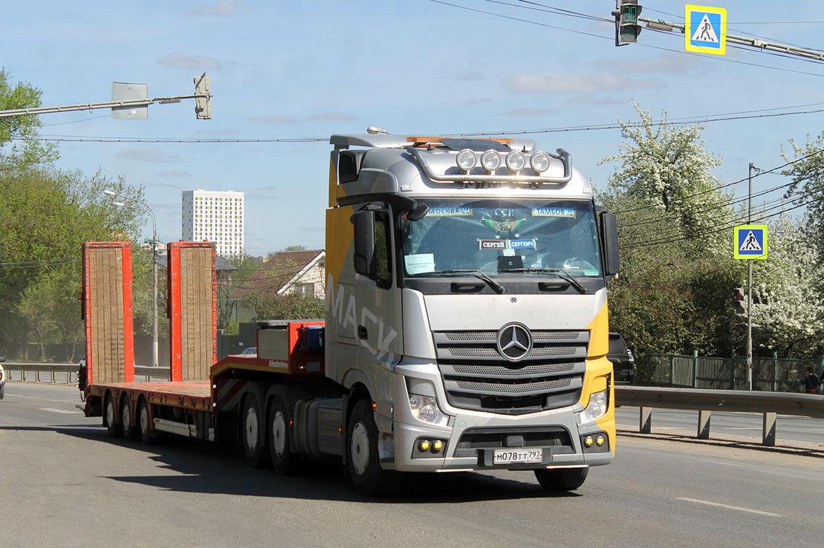 Москва, № М 078 ТТ 797 — Mercedes-Benz Actros ('2022) [LRD]