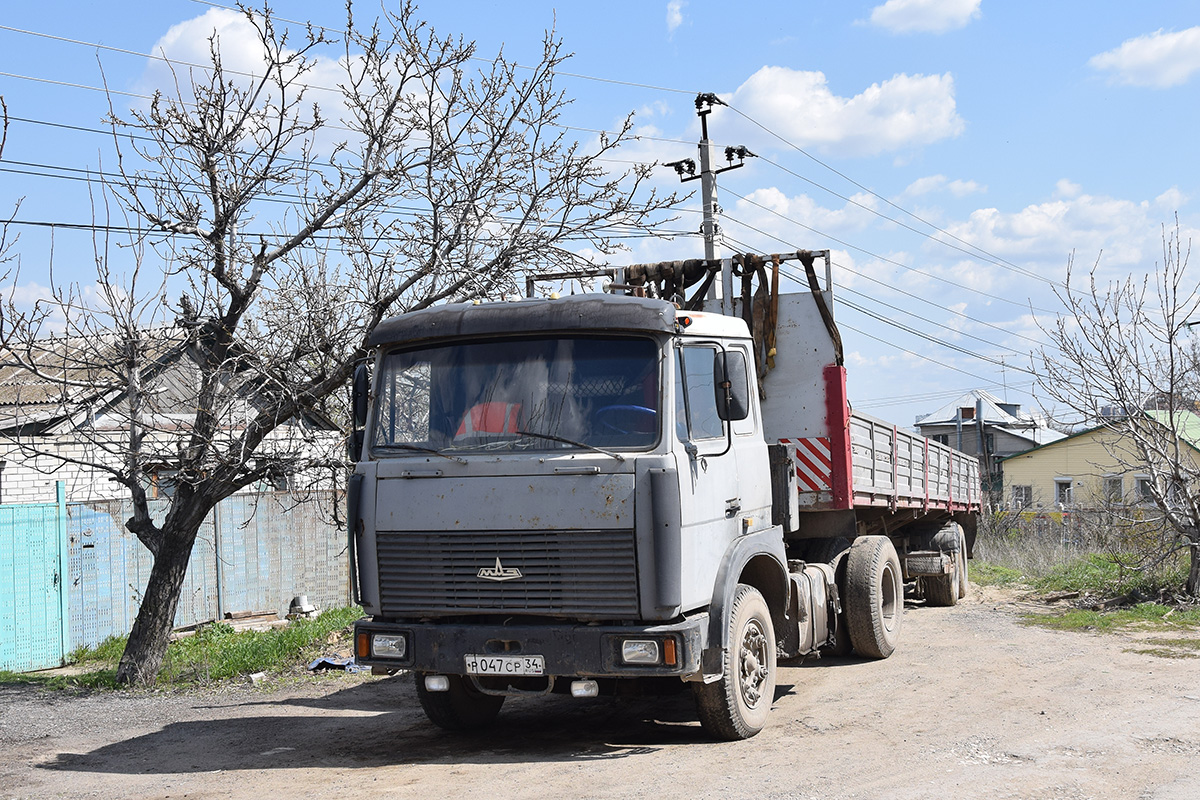 Волгоградская область, № Р 047 СР 34 — МАЗ-54329 Волгоградская область, № Р 047 СР 34 — МАЗ-54329