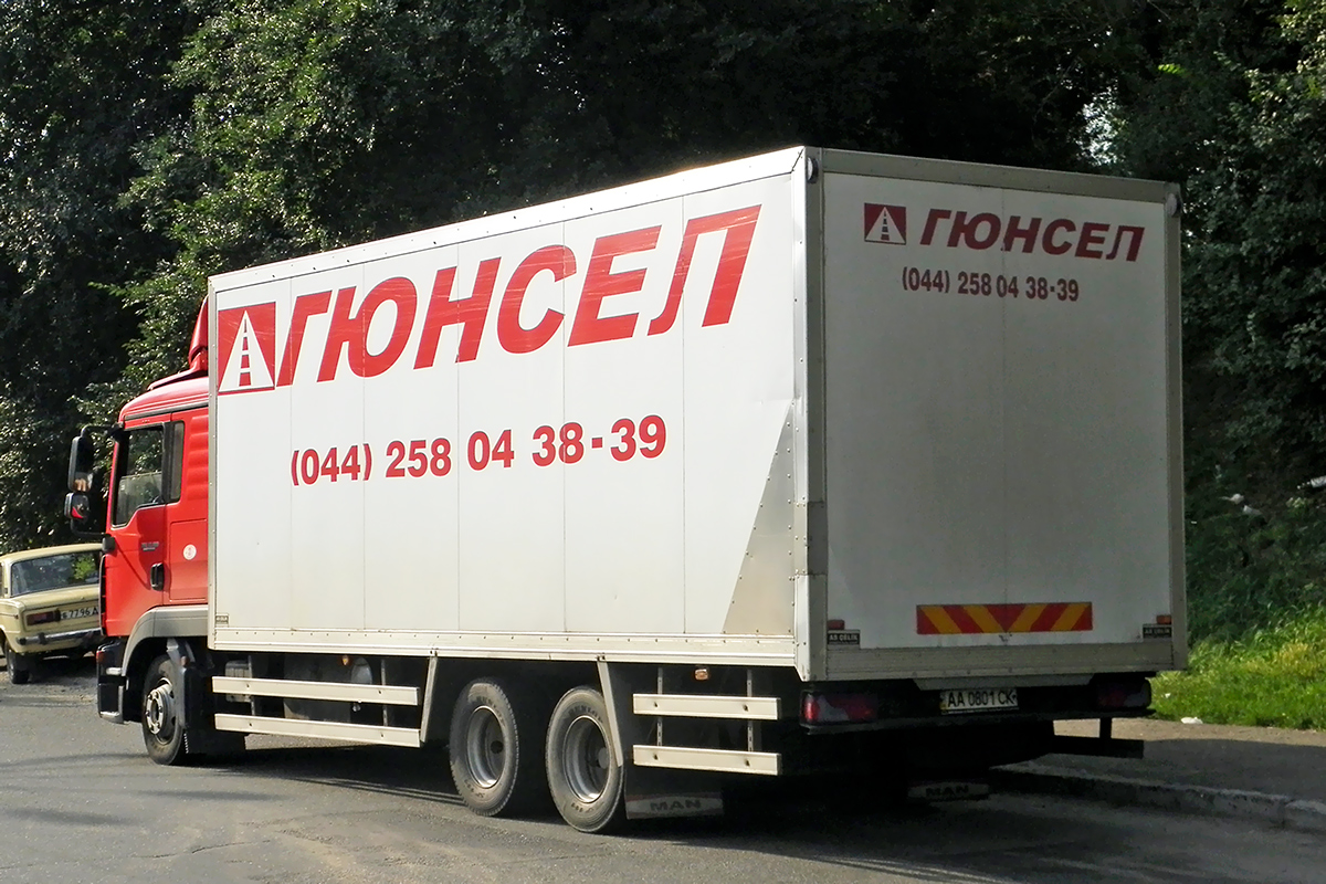 Киев, № АА 0801 СК — MAN TGL 12.180 Киев, № АА 0801 СК — MAN TGL 12.180