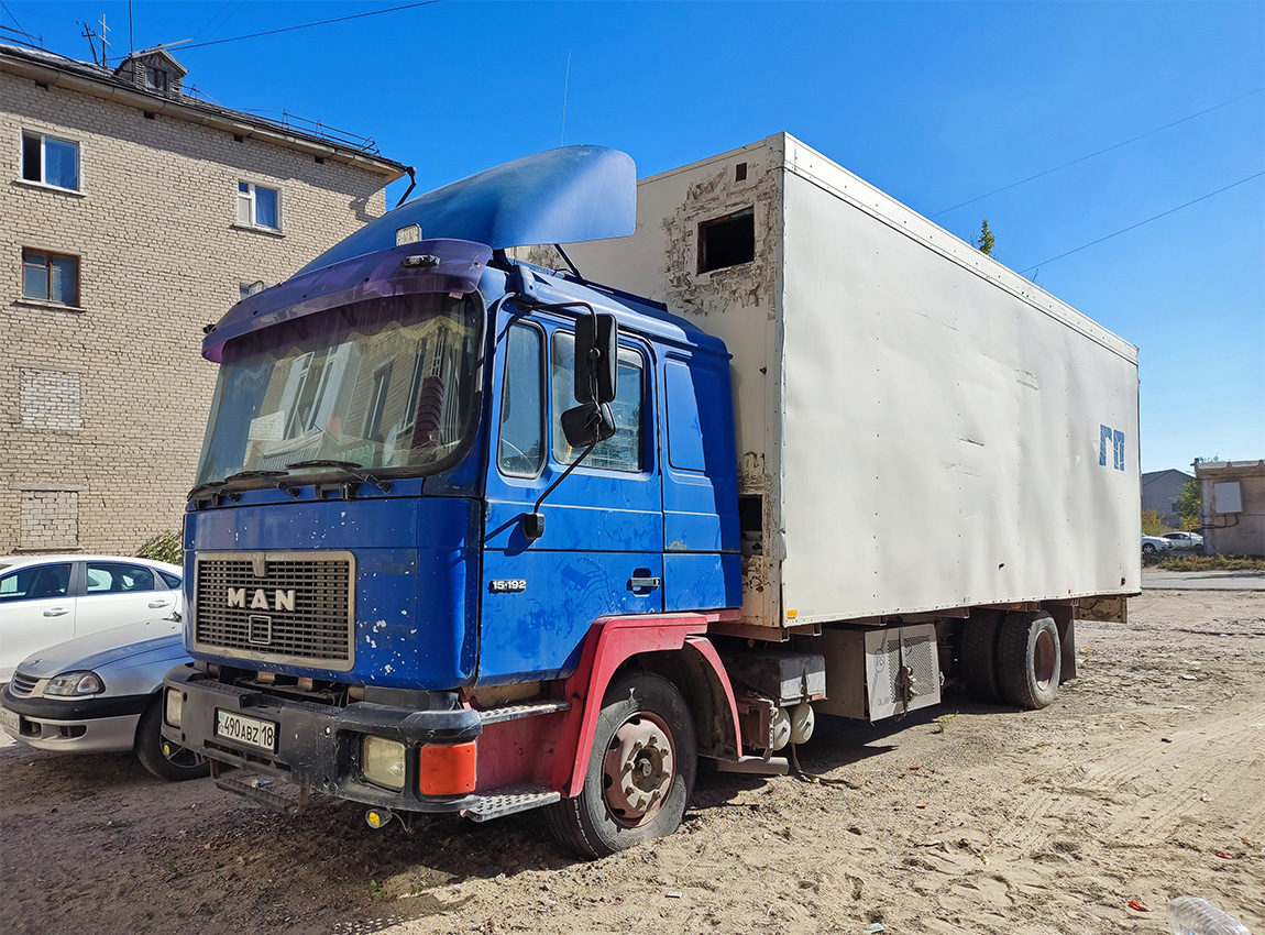 Абайская область, № 490 ABZ 18 — MAN M90 (общая модель) Абайская область, № 490 ABZ 18 — MAN M90 (общая модель)
