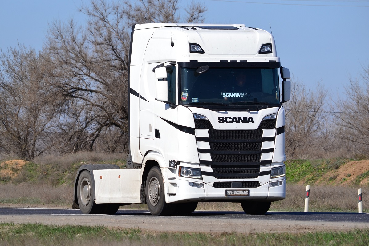 Челябинская область, № К 702 УО 174 — Scania ('2016) S500
