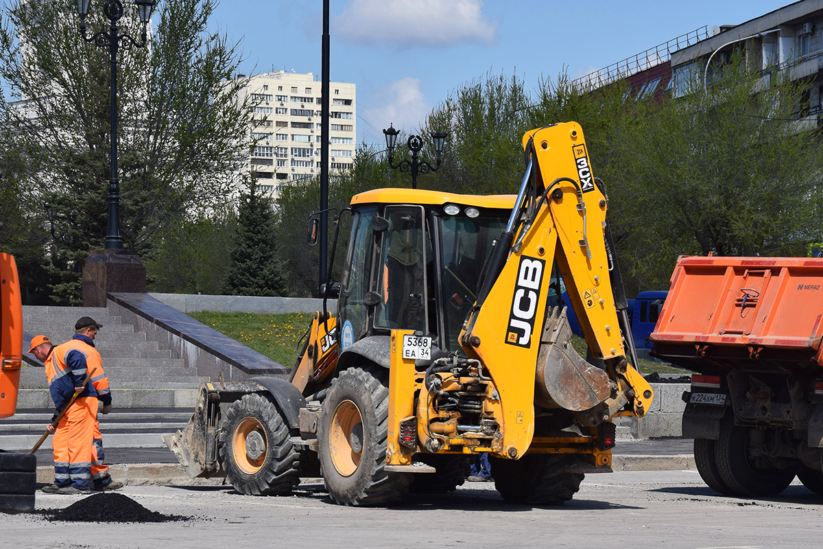 Волгоградская область, № 5368 ЕА 34 — JCB 3CX