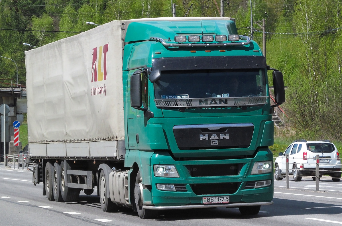 Минская область, № ВВ 1172-5 — MAN TGX ('2012) 18.440 Минская область, № ВВ 1172-5 — MAN TGX ('2012) 18.440