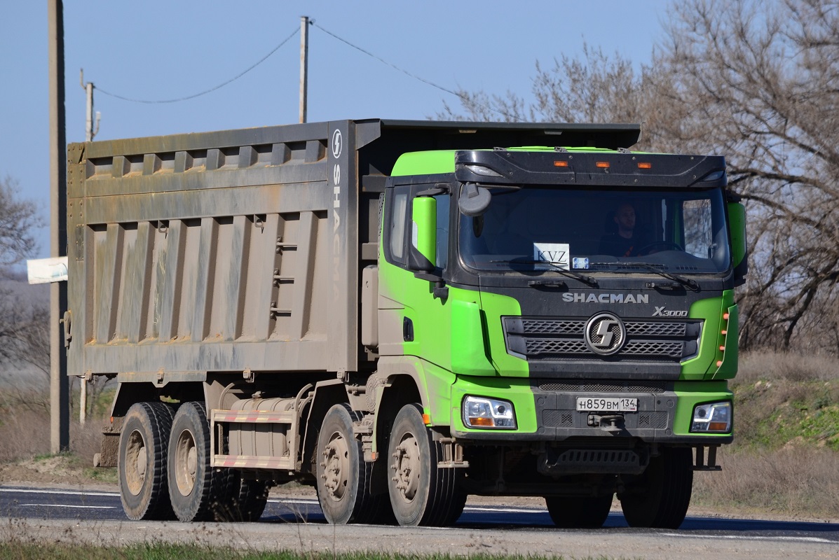 Волгоградская область, № Н 859 ВМ 134 — Shaanxi Shacman X3000 SX3318 Волгоградская область, № Н 859 ВМ 134 — Shaanxi Shacman X3000 SX3318