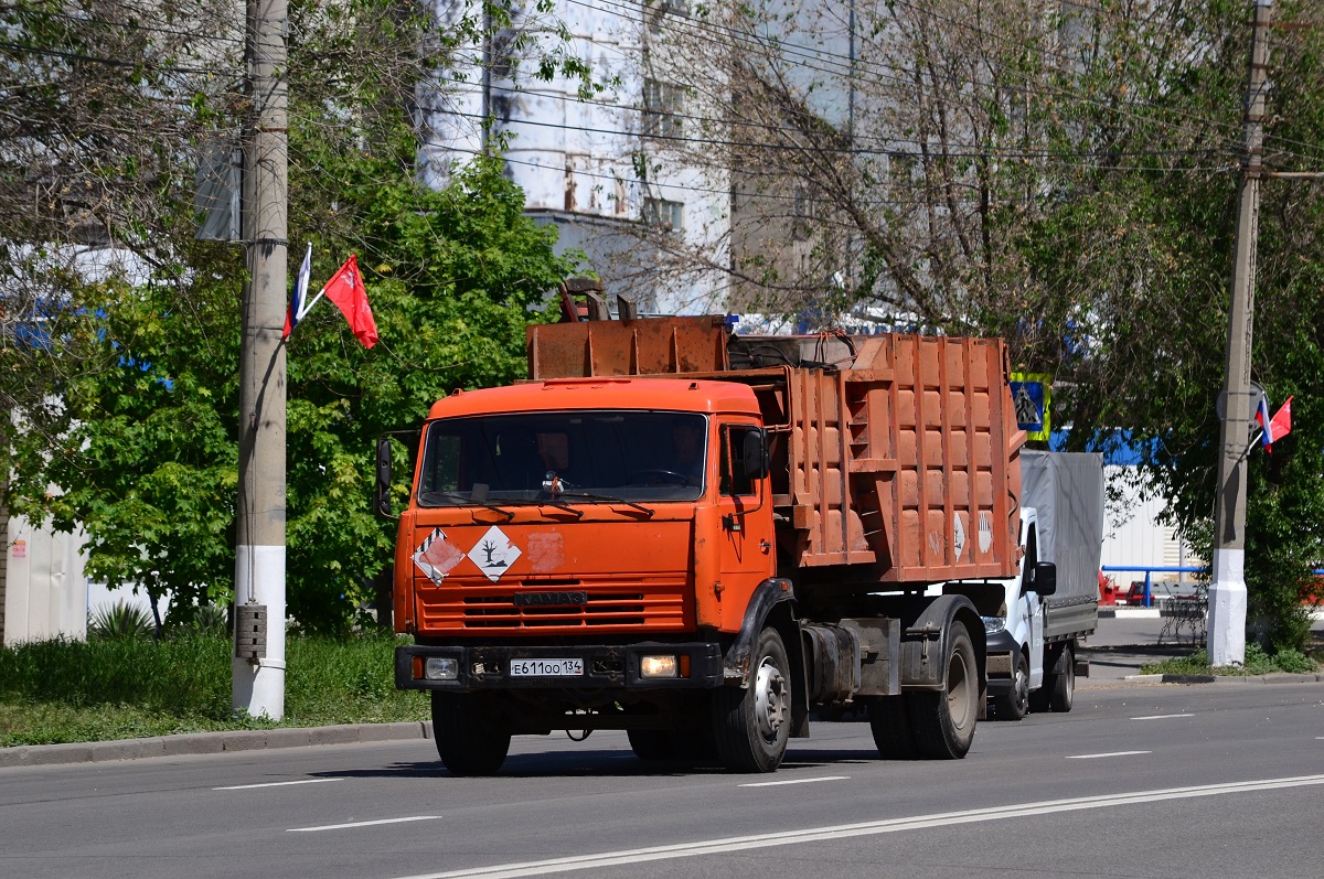 Волгоградская область, № Е 611 ОО 134 — КамАЗ-43253-A3(96)