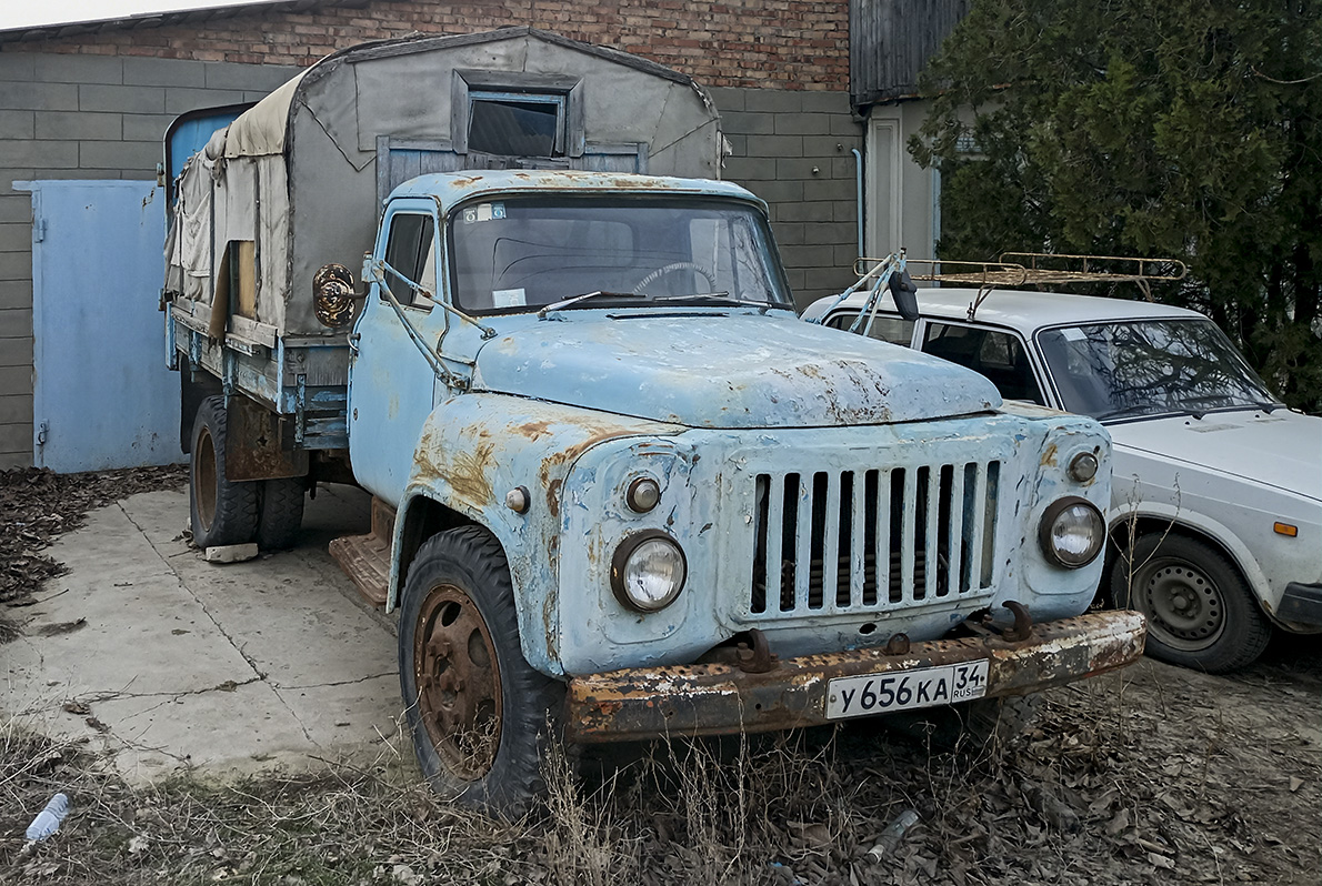 Волгоградская область, № У 656 КА 34 — ГАЗ-52-05 Волгоградская область, № У 656 КА 34 — ГАЗ-52-05