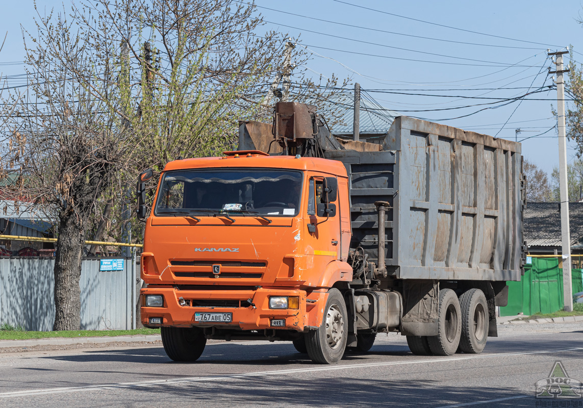 Алматинская область, № 767 ABE 05 — КамАЗ-65115 (общая модель)