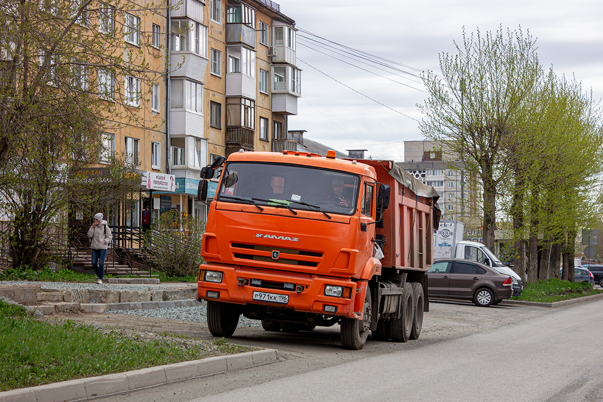 Свердловская область, № Р 971 КК 196 — КамАЗ-65115-L4(19) Свердловская область, № Р 971 КК 196 — КамАЗ-65115-L4(19)
