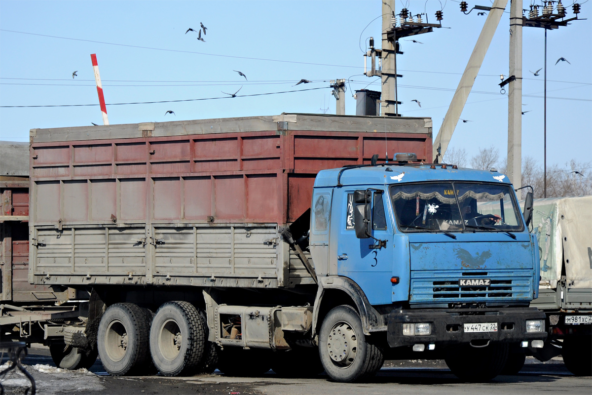 Алтайский край, № У 447 СК 22 — КамАЗ-53215-15 [53215R]