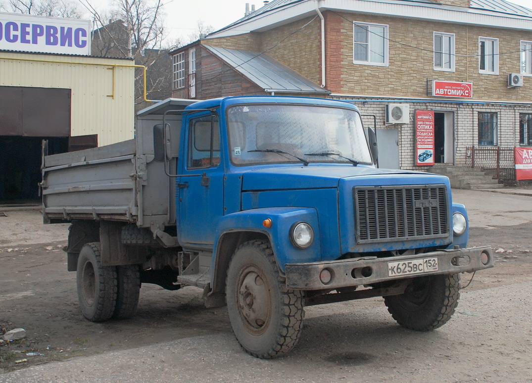 Нижегородская область, № К 625 ВС 152 — ГАЗ-33072 Нижегородская область, № К 625 ВС 152 — ГАЗ-33072
