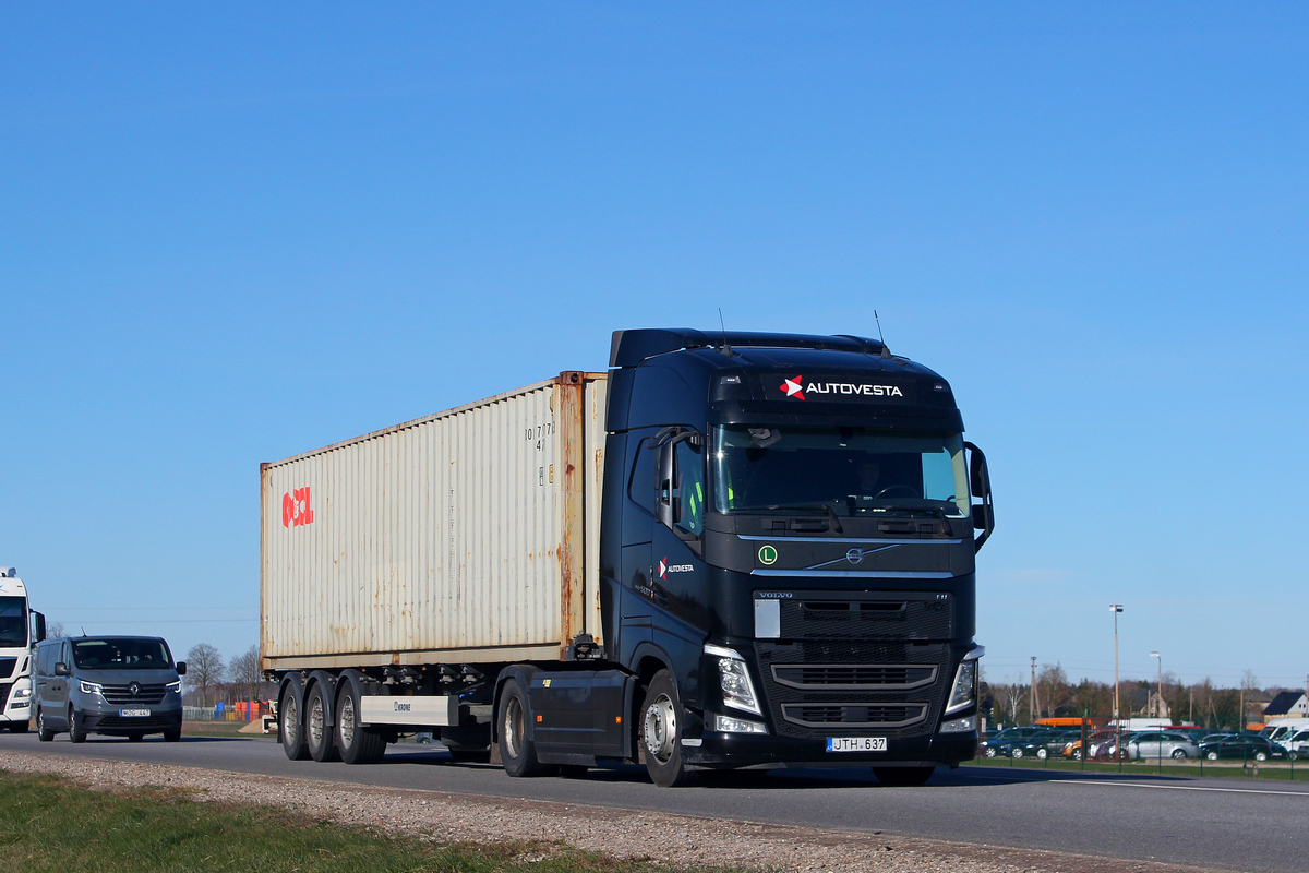 Литва, № JTH 637 — Volvo ('2012) FH.500 Литва, № JTH 637 — Volvo ('2012) FH.500