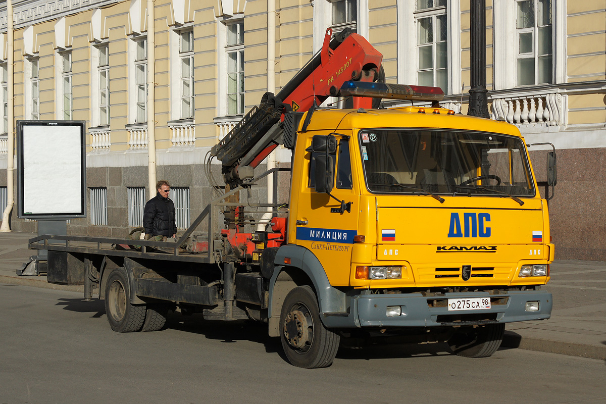 Санкт-Петербург, № О 275 СА 98 — КамАЗ-4308 [430800]