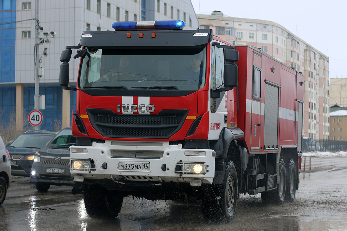 Саха (Якутия), № М 375 МА 14 — IVECO-AMT Trakker ('2013) Саха (Якутия), № М 375 МА 14 — IVECO-AMT Trakker ('2013)