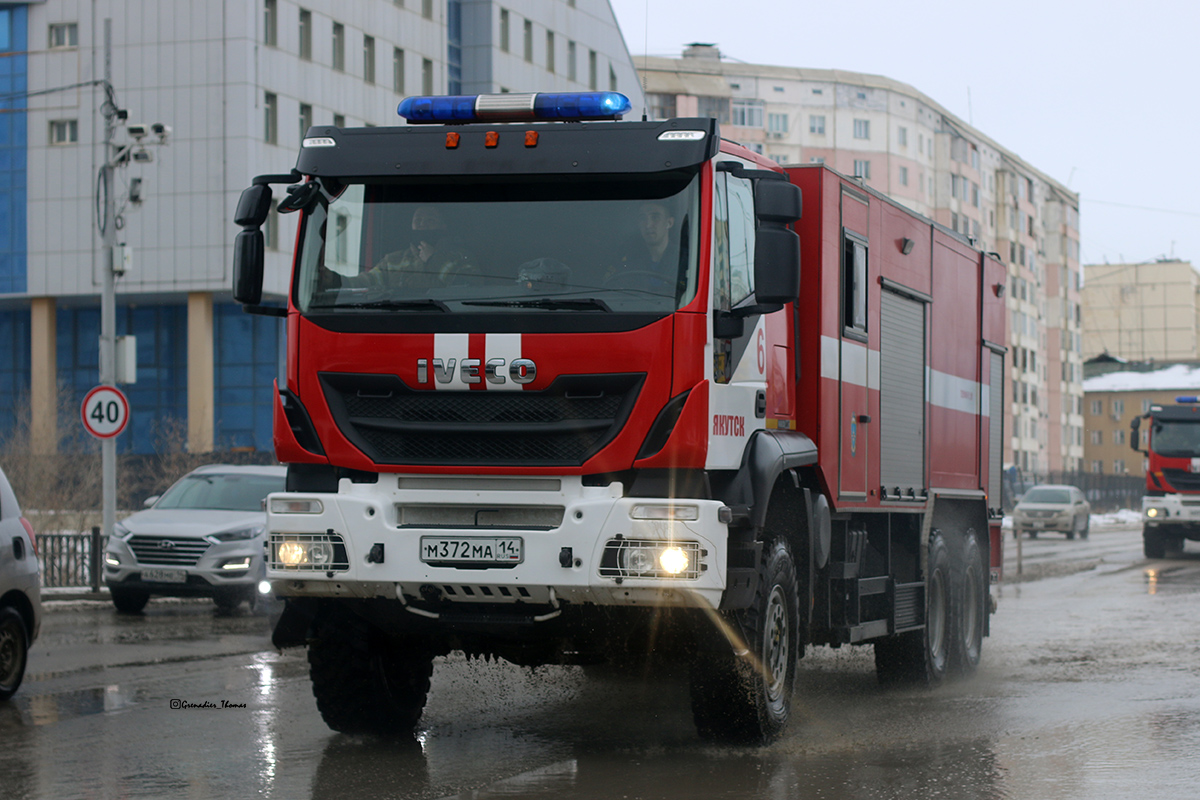 Саха (Якутия), № М 372 МА 14 — IVECO-AMT Trakker ('2013) Саха (Якутия), № М 372 МА 14 — IVECO-AMT Trakker ('2013)